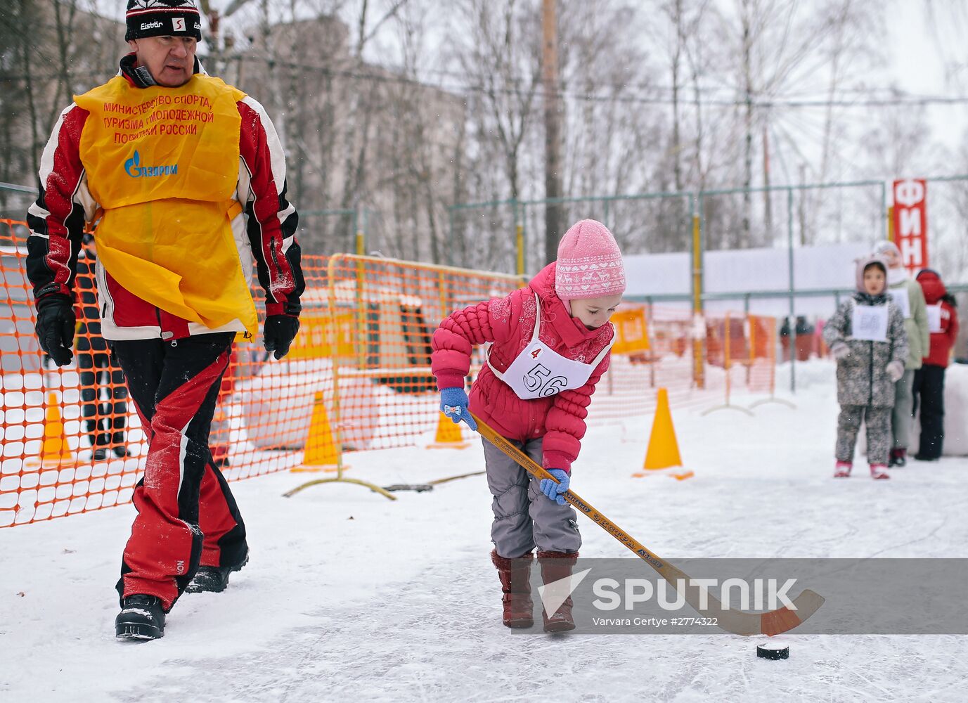 Snow Day celebrated in Russia's Ivanovo