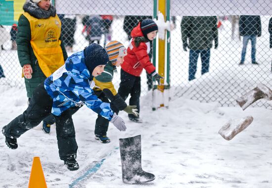 Snow Day celebrated in Russia's Ivanovo