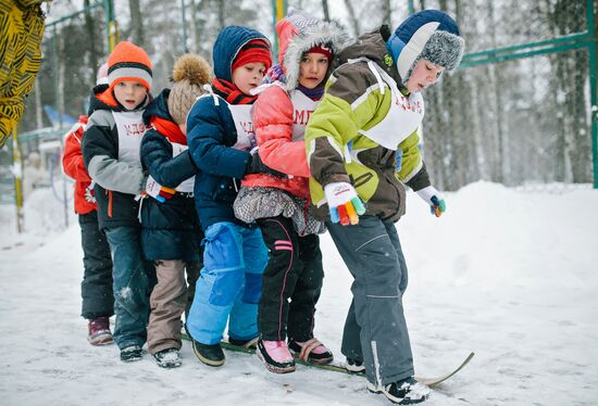 Snow Day celebrated in Russia's Ivanovo