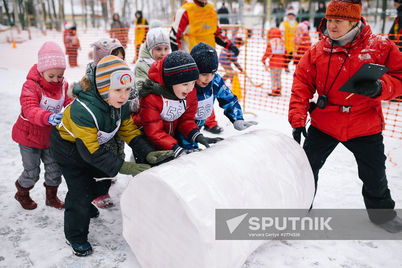 Snow Day celebrated in Russia's Ivanovo