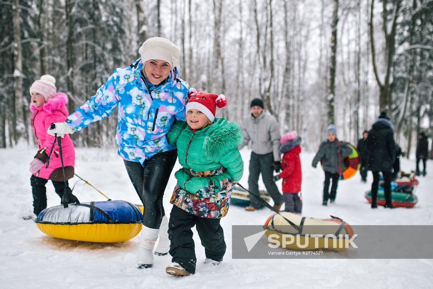 Snow Day celebrated in Russia's Ivanovo