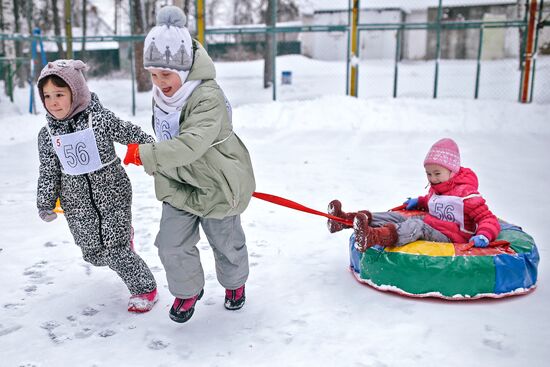 Snow Day celebrated in Russia's Ivanovo