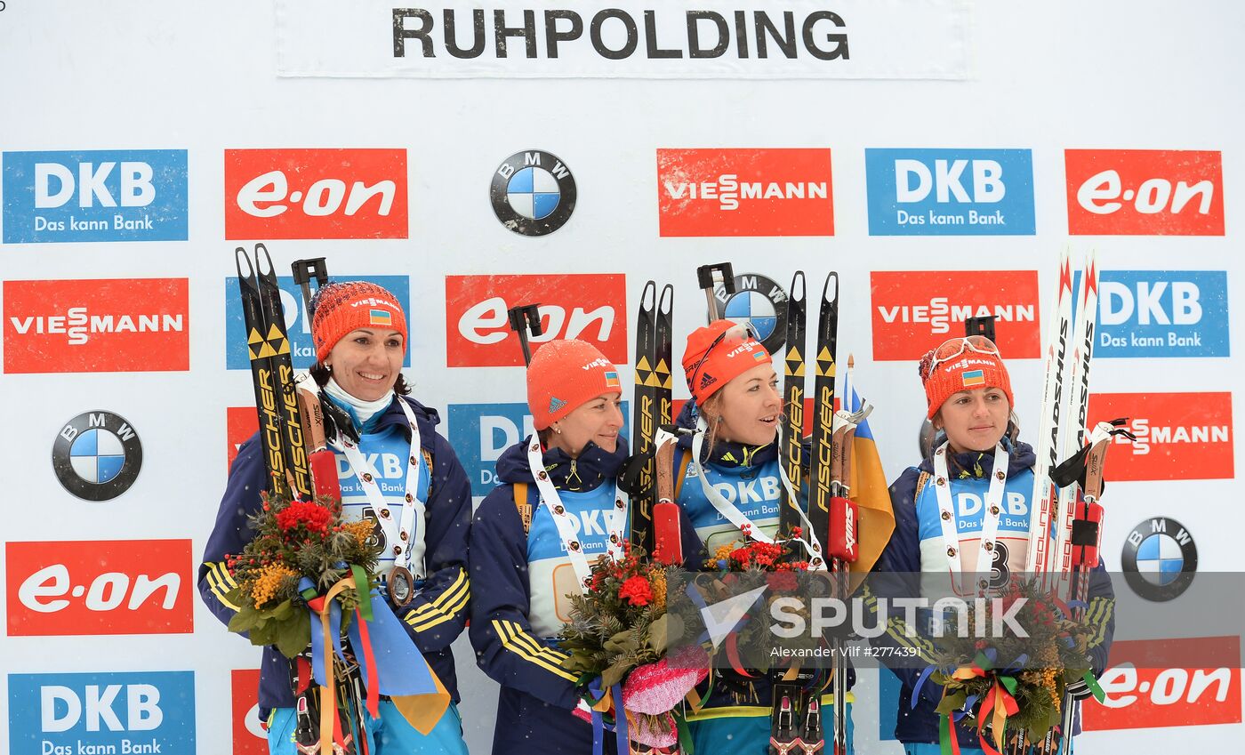 IBU World Cup Biathlon 5. Women's relay
