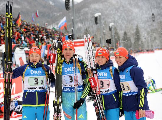 IBU World Cup Biathlon 5. Women's relay