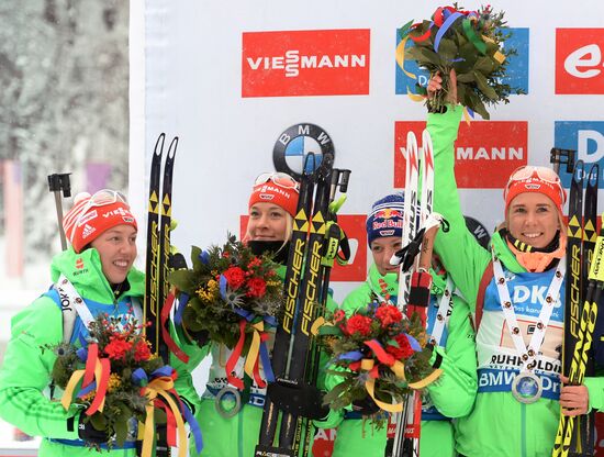 IBU World Cup Biathlon 5. Women's relay