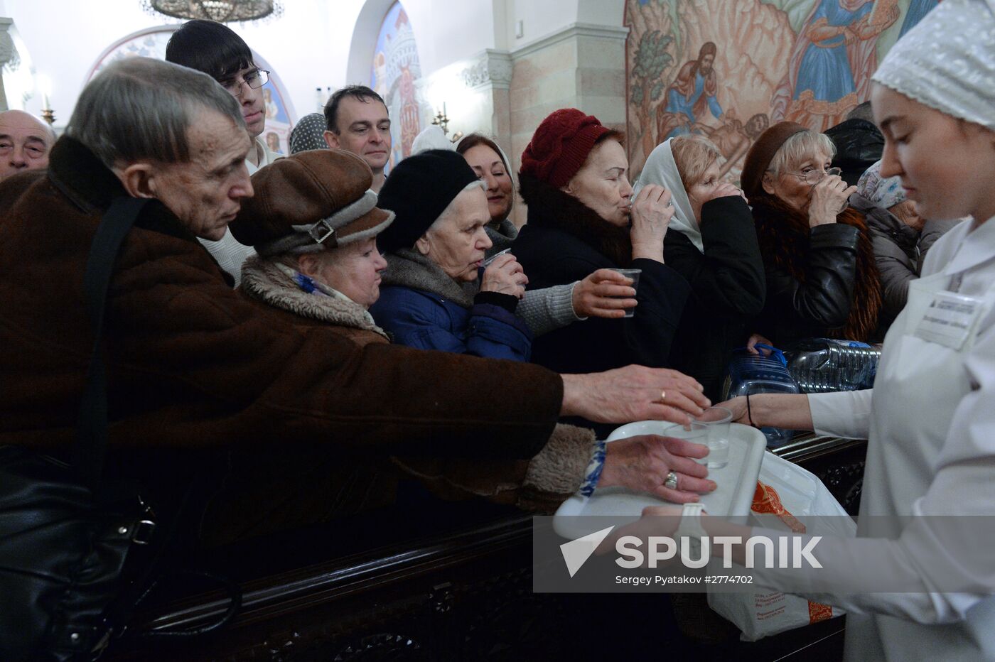 Patriarchal service on the Eve of Theophany in Cathedral of Christ the Savior