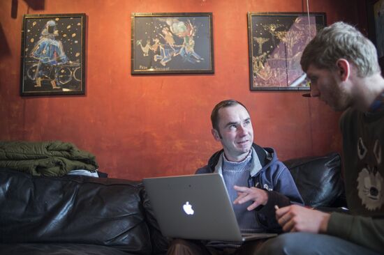Creating multimedia content at Bazelevs film studio