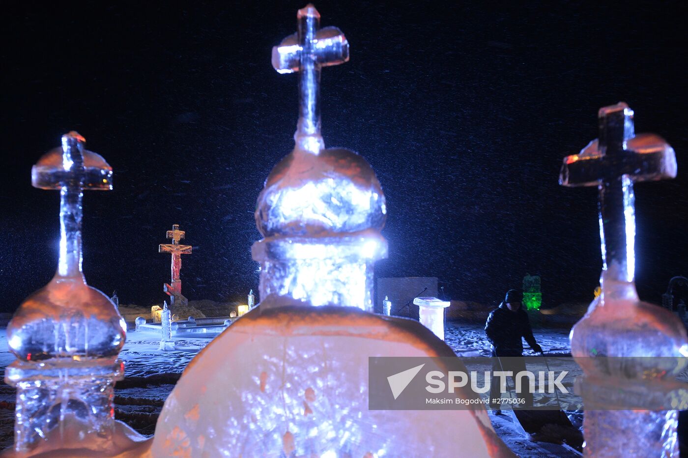Epiphany celebrated in Russian regions