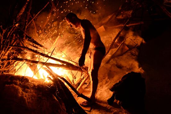 Epiphany celebrated in Russian regions