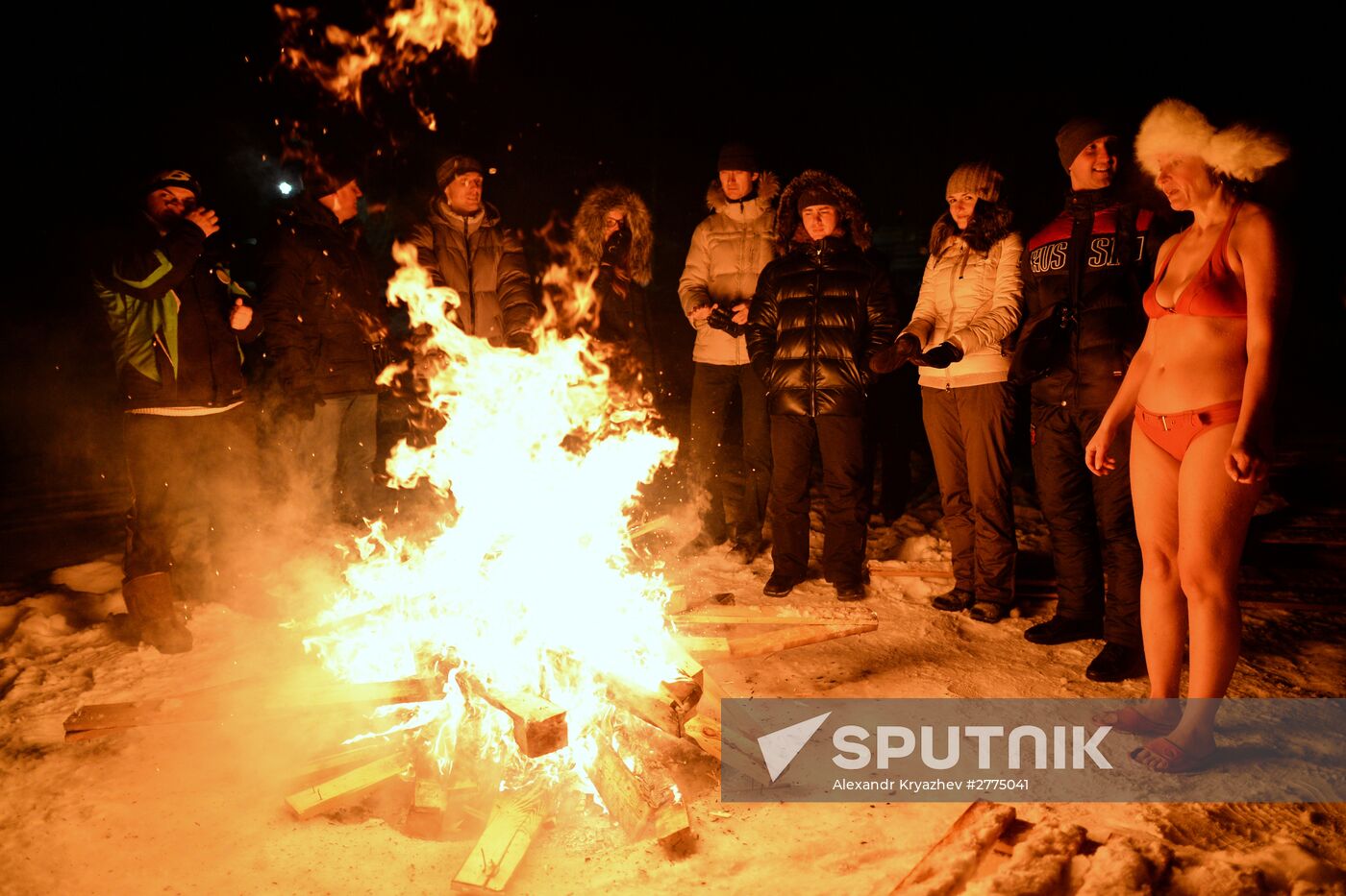 Epiphany celebrated in Russian regions