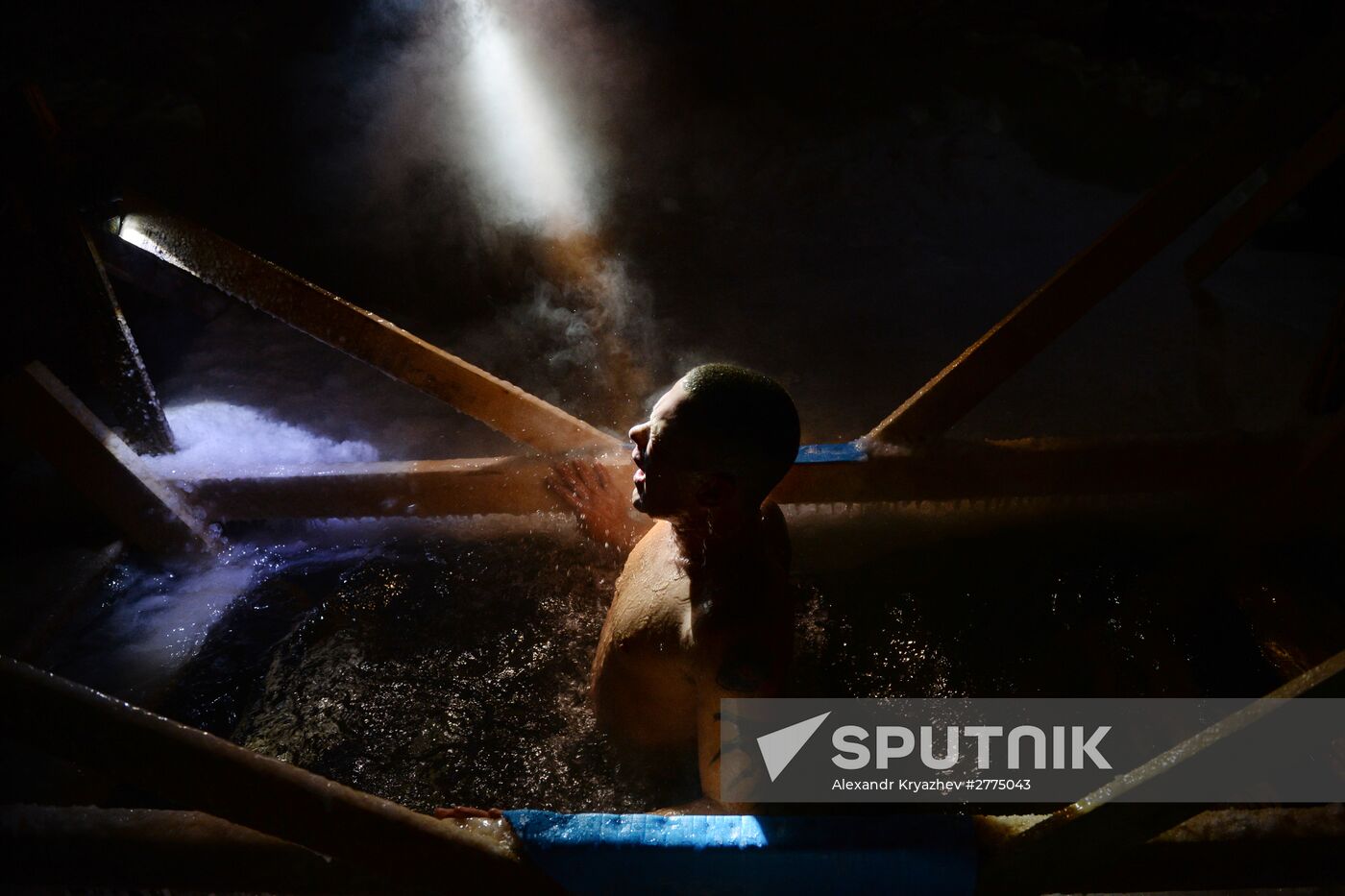 Epiphany celebrated in Russian regions