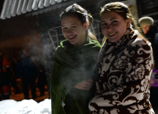 Epiphany celebrated in Russian regions