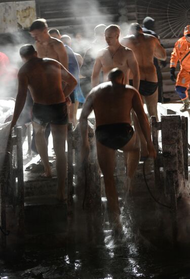 Epiphany celebrated in Russian regions