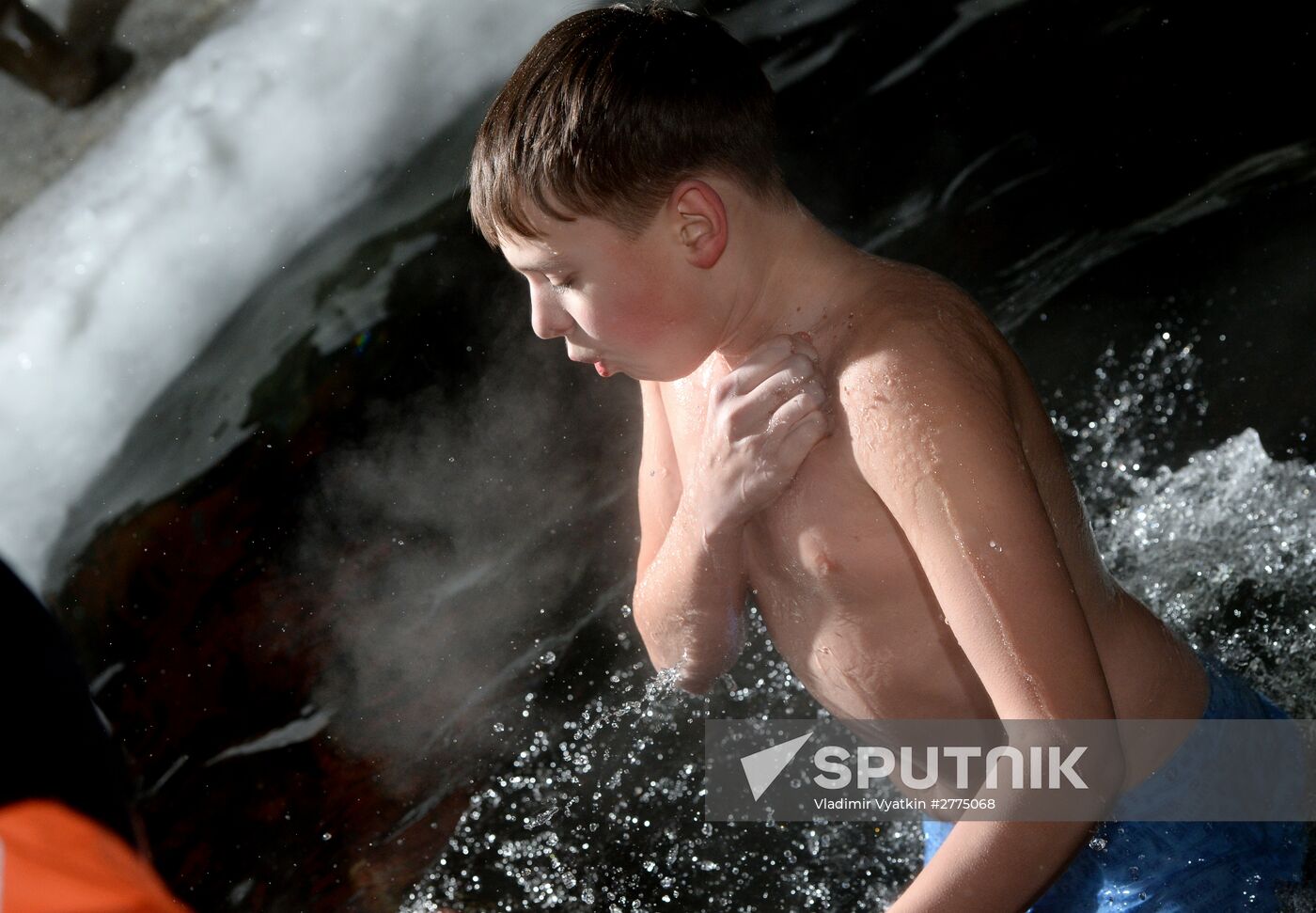 Epiphany celebrated in Russian regions