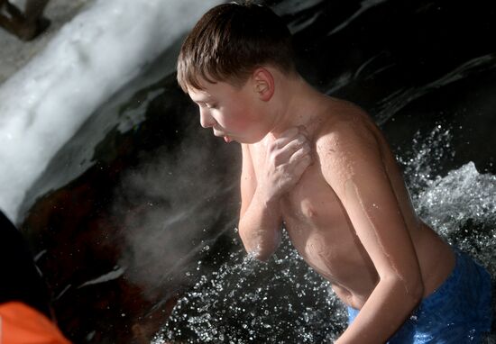 Epiphany celebrated in Russian regions