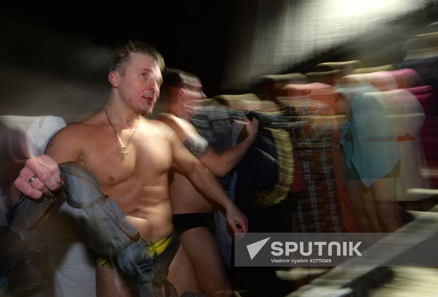 Epiphany celebrated in Russian regions