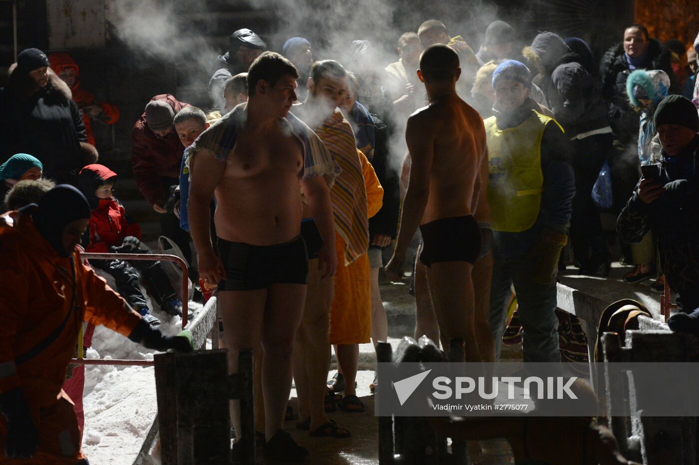 Epiphany celebrated in Russian regions