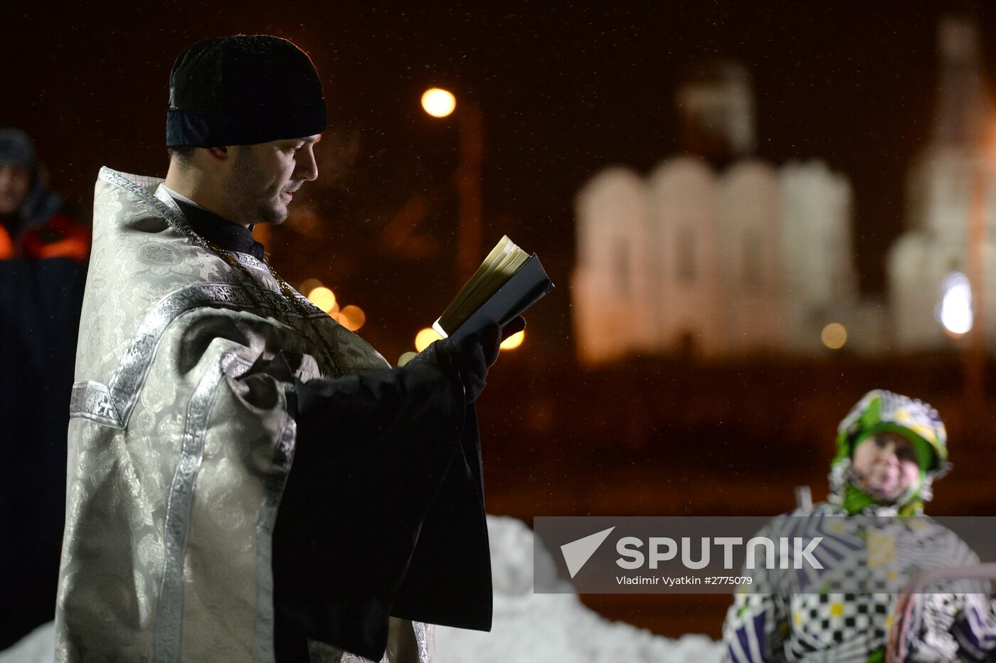 Epiphany celebrated in Russian regions