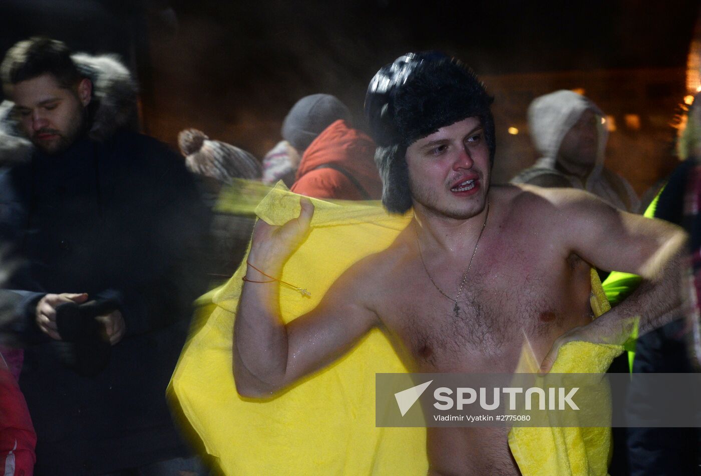 Epiphany celebrated in Russian regions