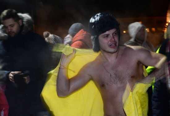 Epiphany celebrated in Russian regions