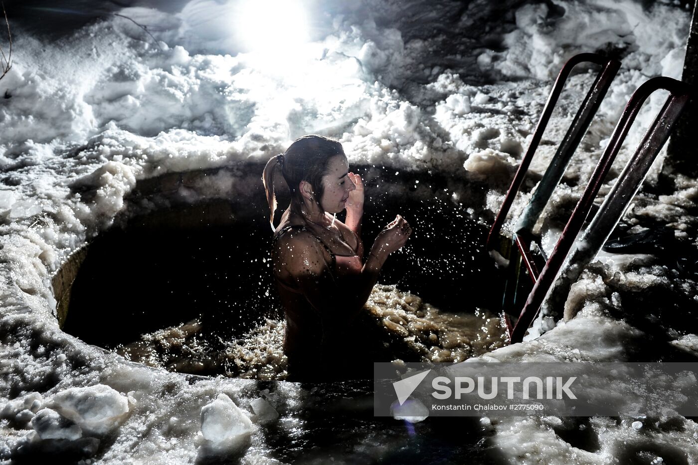 Epiphany celebrated in Russian regions