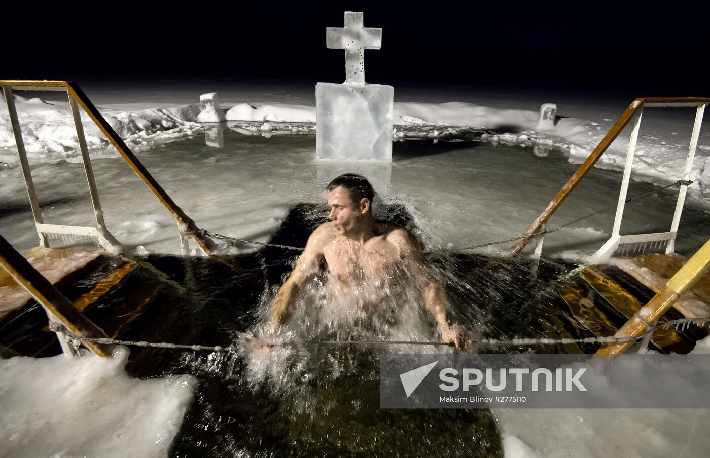 Epiphany celebrated in Russian regions