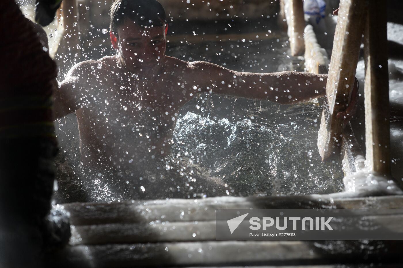 Epiphany celebrated in Russian regions