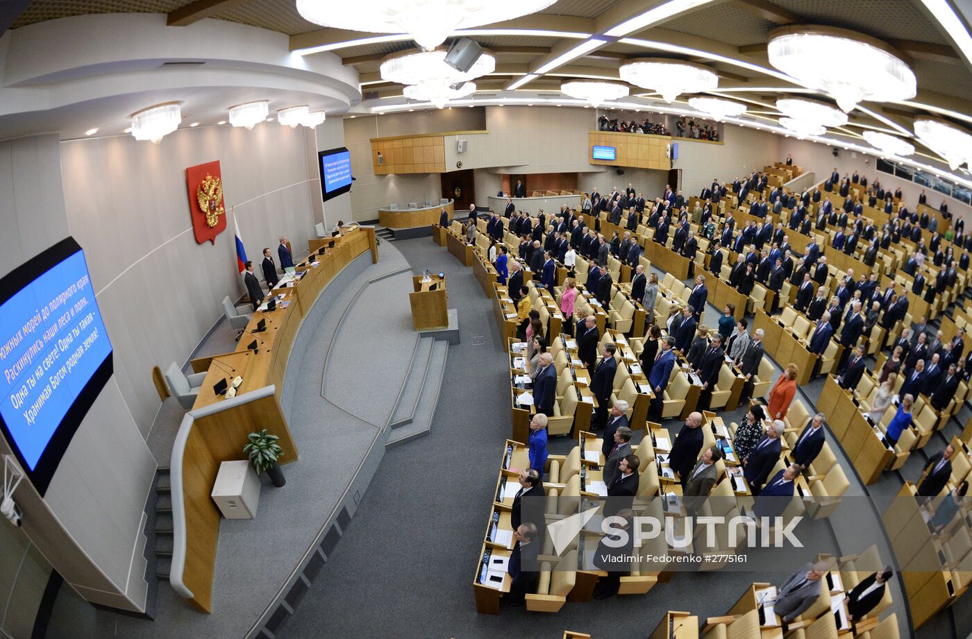 Plenary meeting of the State Duma of the Russian Federation