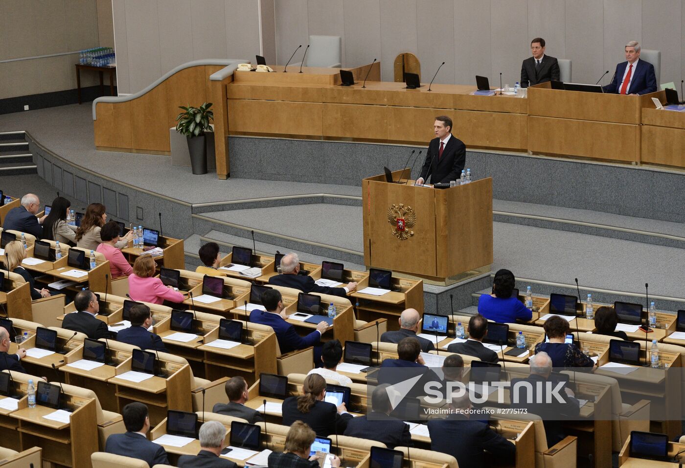 State Duma plenary meeting