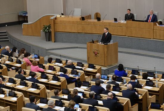 State Duma plenary meeting