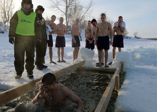 Epiphany celebrated in Russian regions