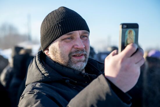 Epiphany celebrated across Russia