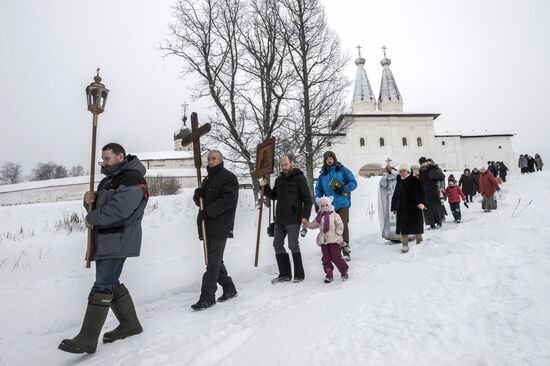 Russian regions celebrate Epiphany Day