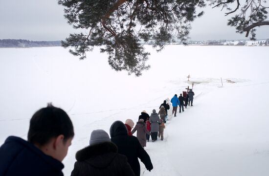 Russian regions celebrate Epiphany Day