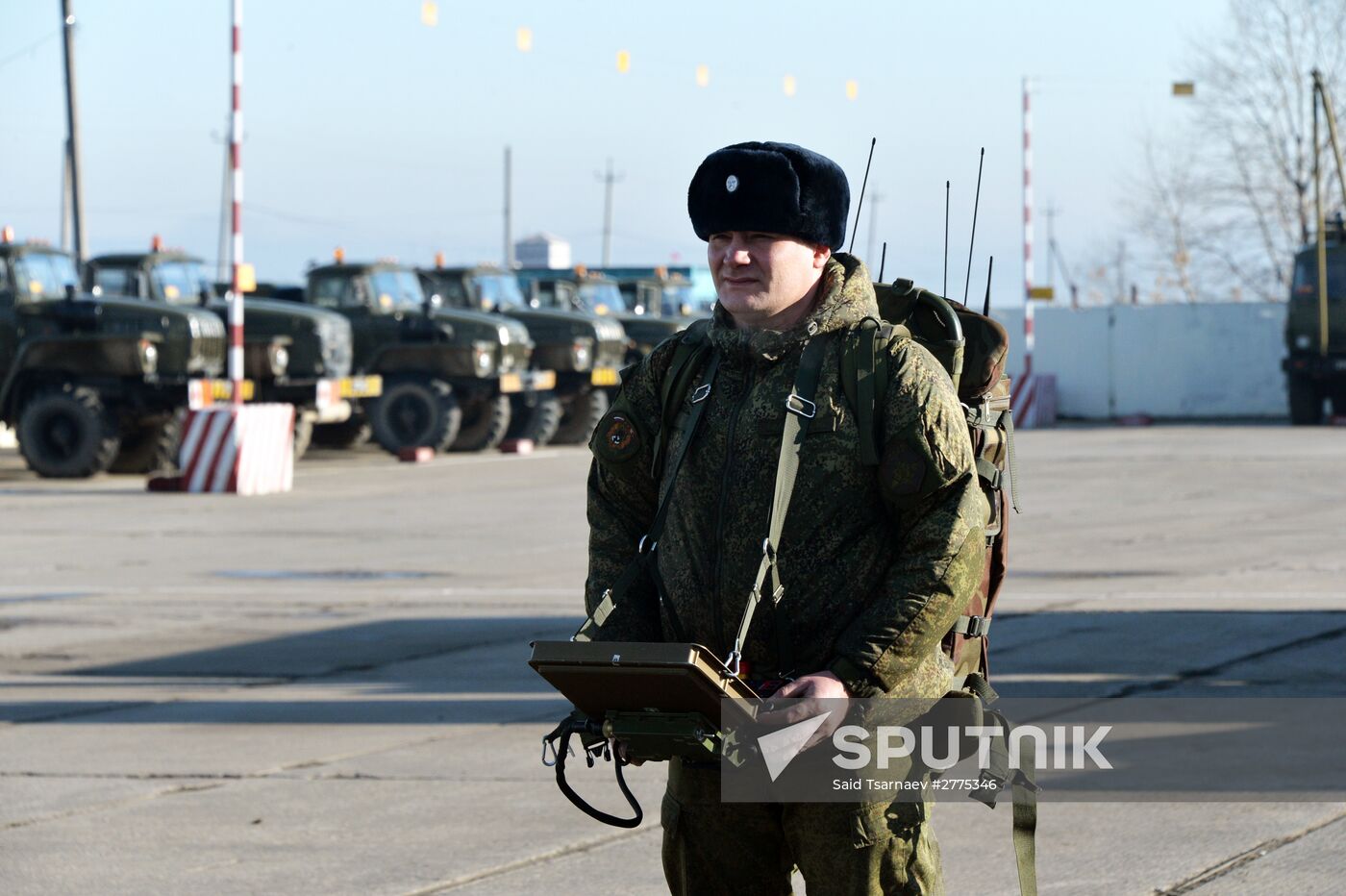 Combat engineer units exercise in Russian cities