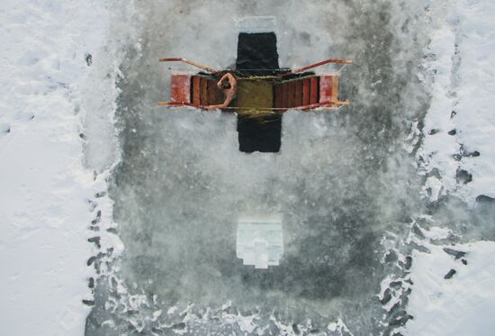 Epiphany celebrated in Russian regions