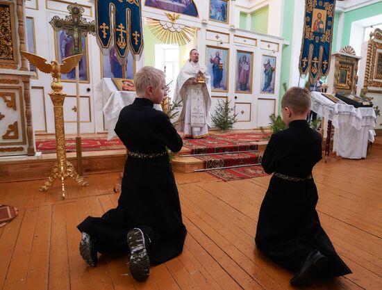 Russian regions celebrate Epiphany Day