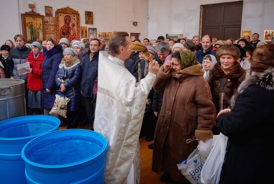 Russian regions celebrate Epiphany Day