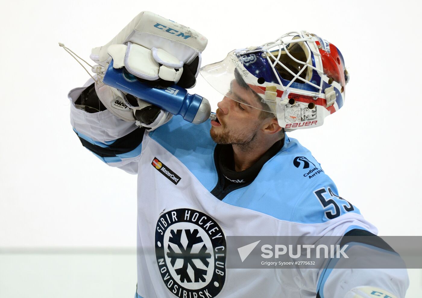 Hockey. KHL. Spartak vs Sibir