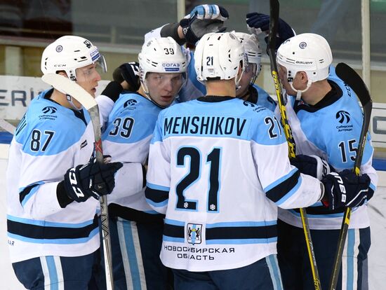 Hockey. KHL. Spartak vs Sibir