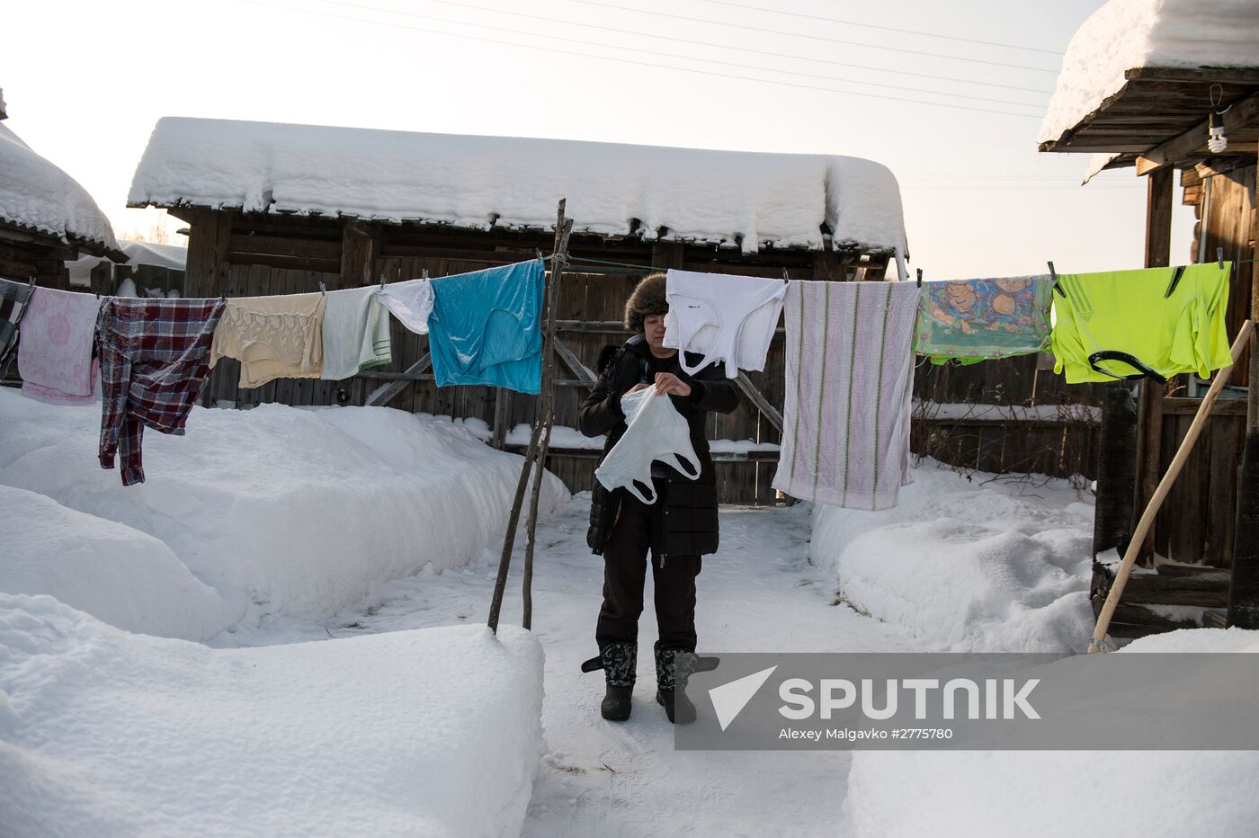Winter in Omsk Region