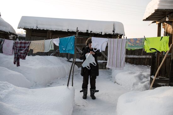 Winter in Omsk Region