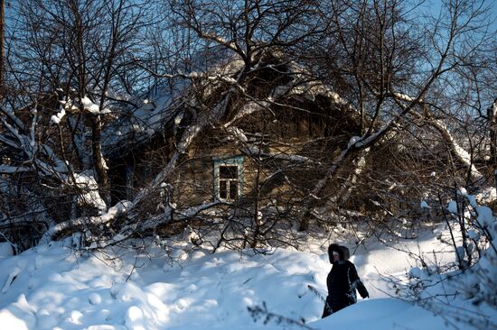 Winter in Omsk Region