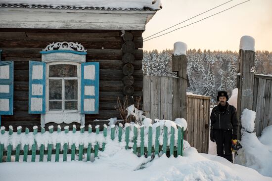 Winter in Omsk Region