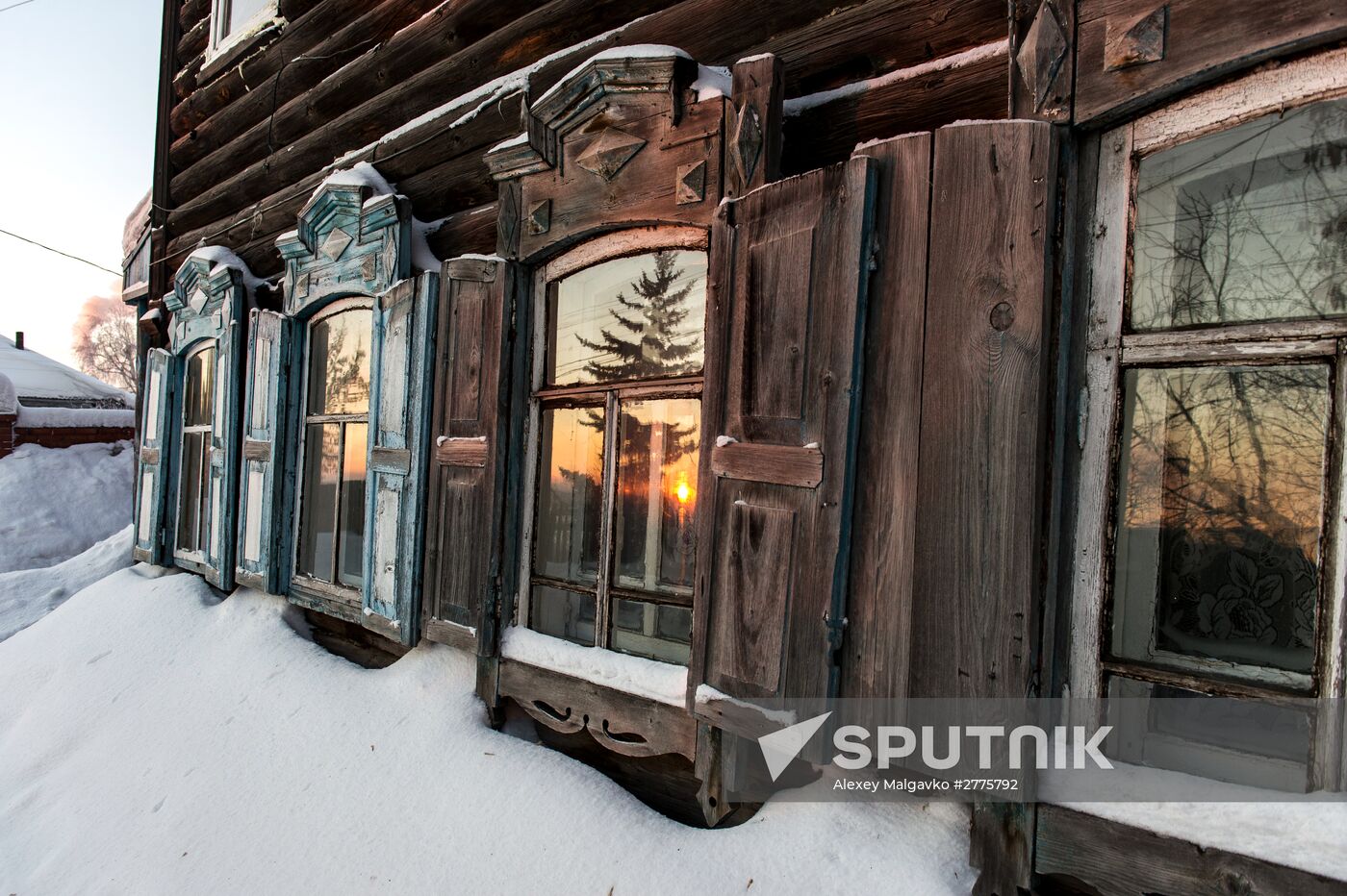 Winter in Omsk Region