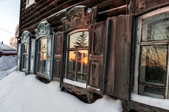 Winter in Omsk Region