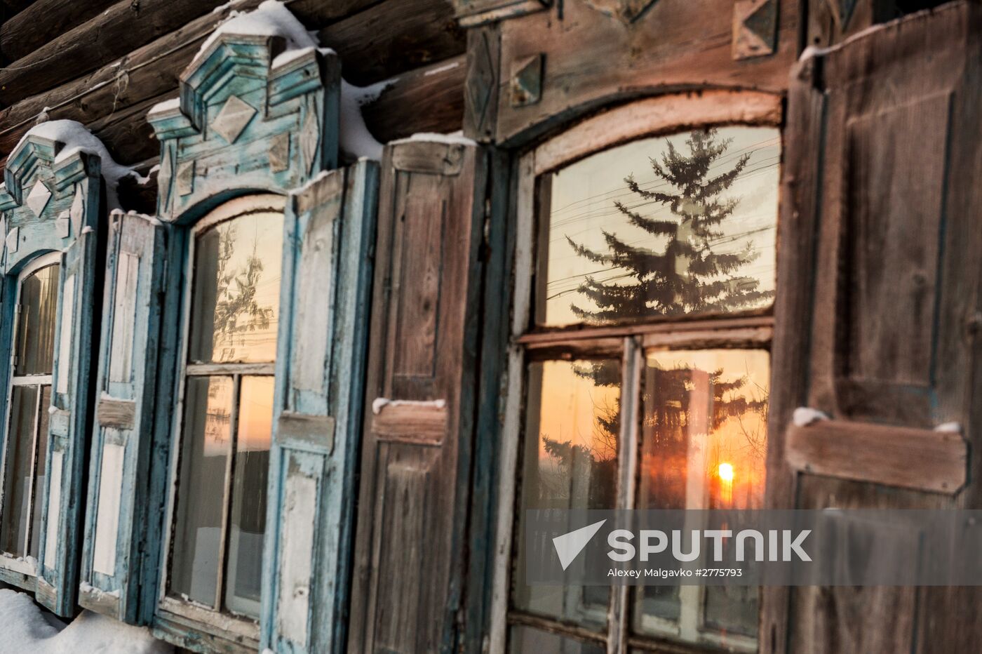 Winter in Omsk Region