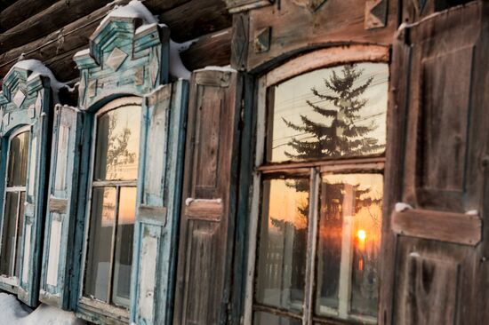Winter in Omsk Region
