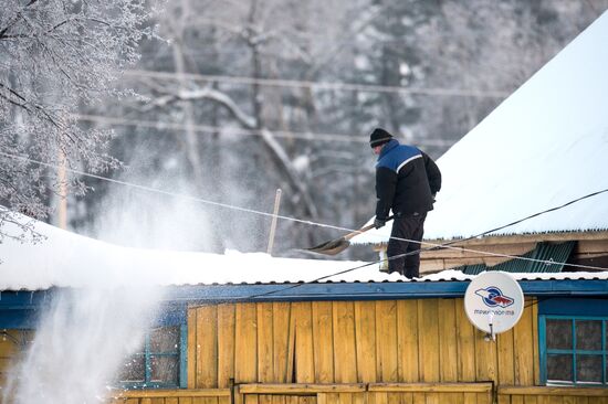 Winter in Omsk Region