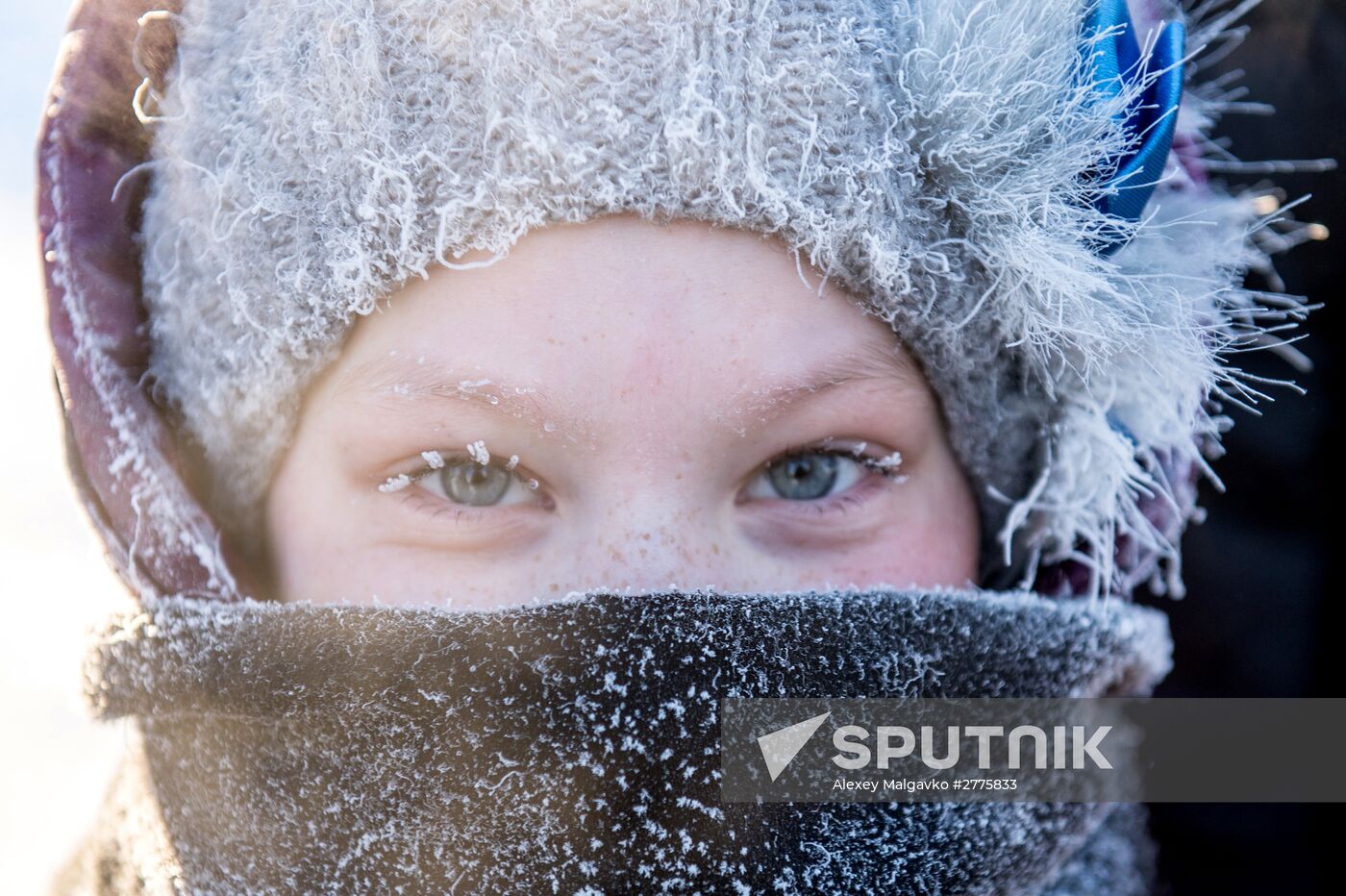Winter in Omsk Region
